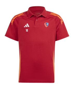 adidas Tiro 24 Competition Poloshirt Kids Rot