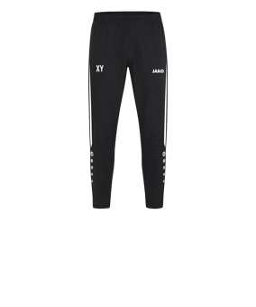 JAKO Power Freizeithose Kids Schwarz Weiss F802