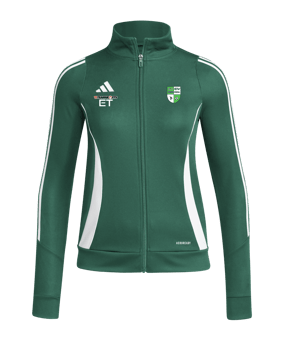 adidas Tiro 24 Trainingsjacke Damen Grün Weiss