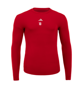 adidas Techfit Longsleeve Rot