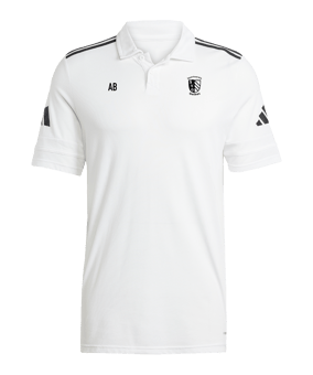 adidas Squadra 25 Polo Weiß
