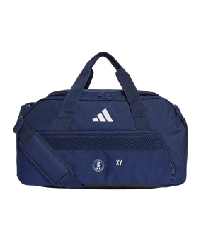 adidas Tiro League Duffel Bag Gr. S Blau Schwarz