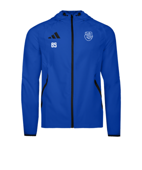 adidas Tiro Travel Windjacke Blau