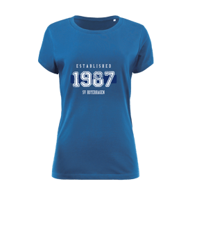 Stanley & Stella Expresser 2.0 T-Shirt Damen Blau