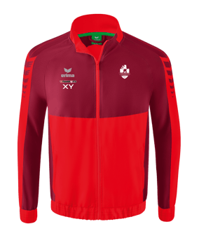 Erima Six Wings Präsentationsjacke Rot