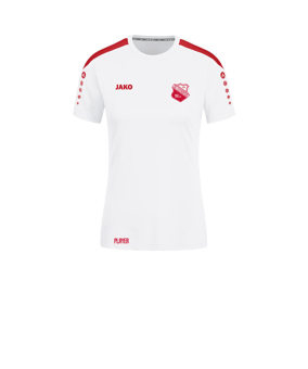 JAKO Power Trikot Damen Weiss Rot F004