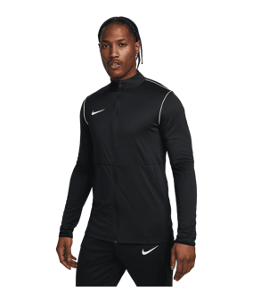 Nike Park 20 Trainingsjacke Schwarz Weiss F010 - schwarz