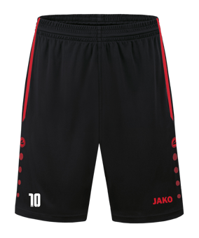 JAKO Allround Trainingsshort Schwarz F809