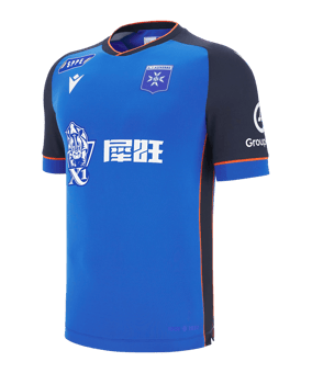 Macron AJ Auxerre Trikot 3rd 2025/2026 Blau - blau