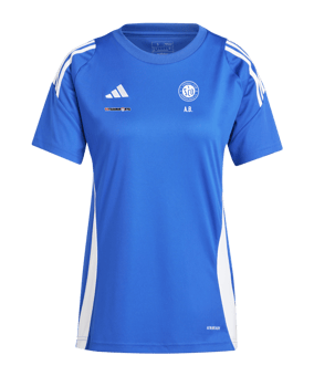 adidas Tiro 24 Trikot Damen Blau Weiss
