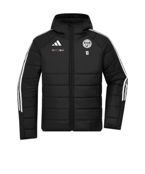 adidas Tiro 24 Winterjacke Schwarz Weiss