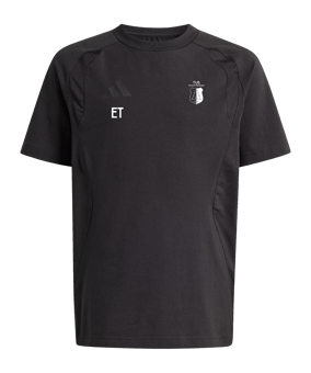 adidas Tiro Travel T-Shirt Kids Schwarz