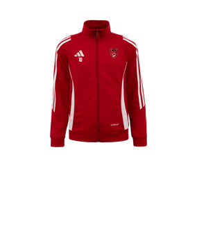 Veste de Training adidas Tiro 24 enfants rouge blanc