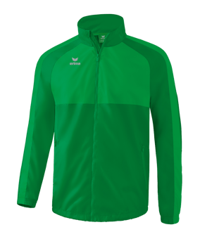Erima Team Allwetterjacke Kids Smaragd - gruen
