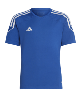 adidas Tiro 23 Trikot Kids Blau Weiss - blau
