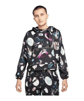 Nike Dri-FIT Standard Issue Hoody Damen F010 - schwarz