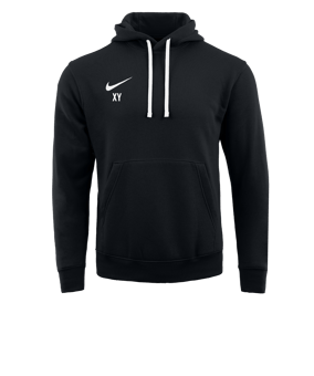 Nike Park 20 Fleece Hoody Schwarz Weiss F010