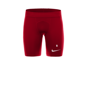 Short Nike Pro Strike rouge blanc F657 