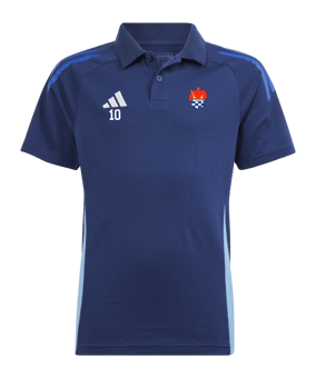 adidas Tiro 24 Competition Poloshirt Kids Blau
