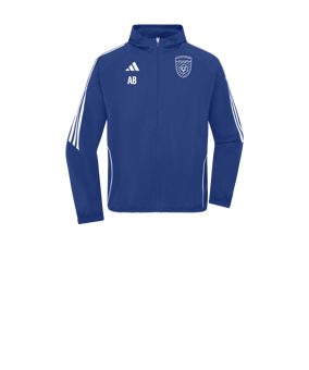 adidas Tiro 24 Windbreaker Kids Blau Weiss