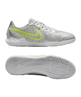 Nike Tiempo Legend X Academy IN Mad Voltage Silber Schwarz F001 - silber