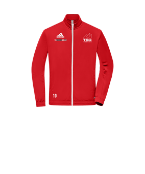 adidas Entrada 22 TK Trainingsjacke Kids Rot
