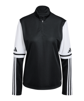 adidas Squadra 25 HalfZip Sweatshirt Damen Schwarz - schwarz