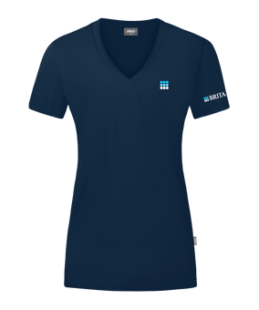 JAKO Organic T-Shirt Damen Blau F900