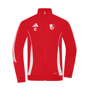 adidas Tiro 24 Trainingsjacke Rot Weiss