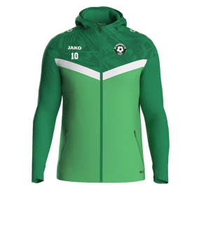 JAKO Icon Kapuzenjacke Kids Grün F222