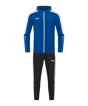 JAKO Power Präsentationsanzug Kids Blau F400 - blau
