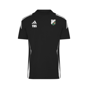 adidas Tiro 24 T-Shirt Schwarz Weiss