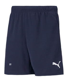 PUMA teamRISE Short Kids Blau Weiss F06