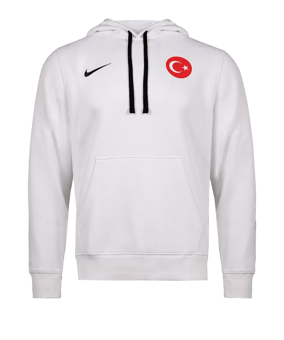 Nike TFF Türkei Collage Hoody Weiß
