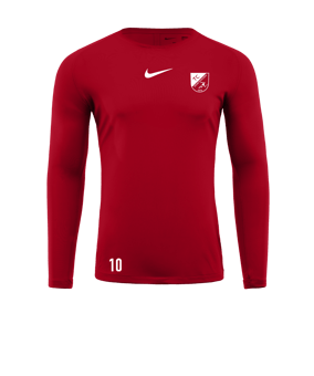 Nike Park First Layer Top langarm Rot F657