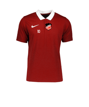 Nike Park 20 Poloshirt Rot Weiss F657