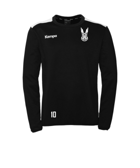 Kempa Emotion 27 Trainingssweatshirt Schwarz Weiss F003