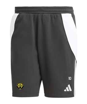 adidas Tiro 24 Trainingsshort Schwarz Weiss Baumwolle