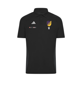 adidas Tiro 24 Comp Poloshirt Schwarz Grau
