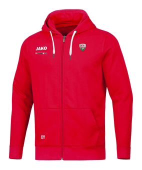 JAKO Base Kapuzenjacke Rot F01