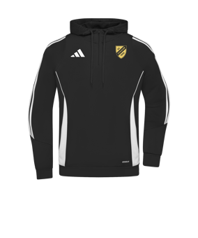 adidas Tiro 24 Hoody Schwarz Weiss 