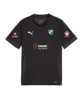 PUMA teamGOAL Matchday Trikot Kids Schwarz Weiss F03