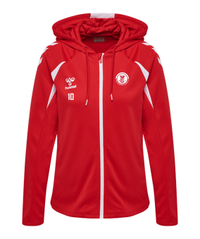 hummel Core 2.0 Kapuzenjacke Damen Rot F3946