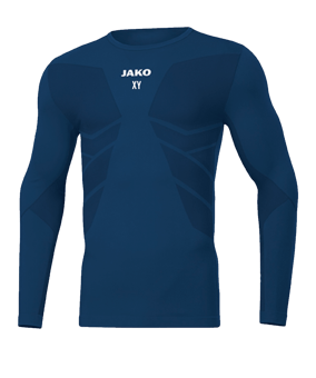 JAKO Comfort 2.0 langarm Kids Blau F09