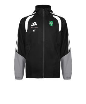 adidas Tiro 26 Regenjacke Schwarz