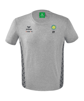 Erima Team Essential T-Shirt Hellgrau Grau