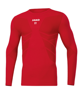 JAKO Comfort 2.0 langarm Rot F01