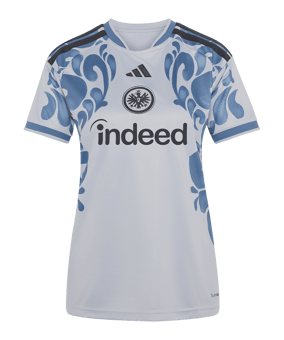 adidas Eintracht Frankfurt Maglietta 3rd 2026/2027 Donna Grigio - grigio