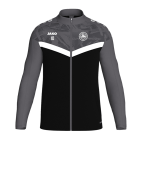 JAKO Iconic Polyesterjacke Kids Schwarz F801