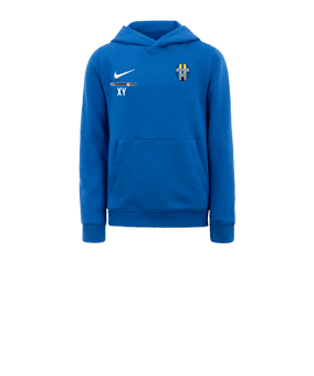 Nike Park 20 Fleece Hoody Kids Blau Weiss F463